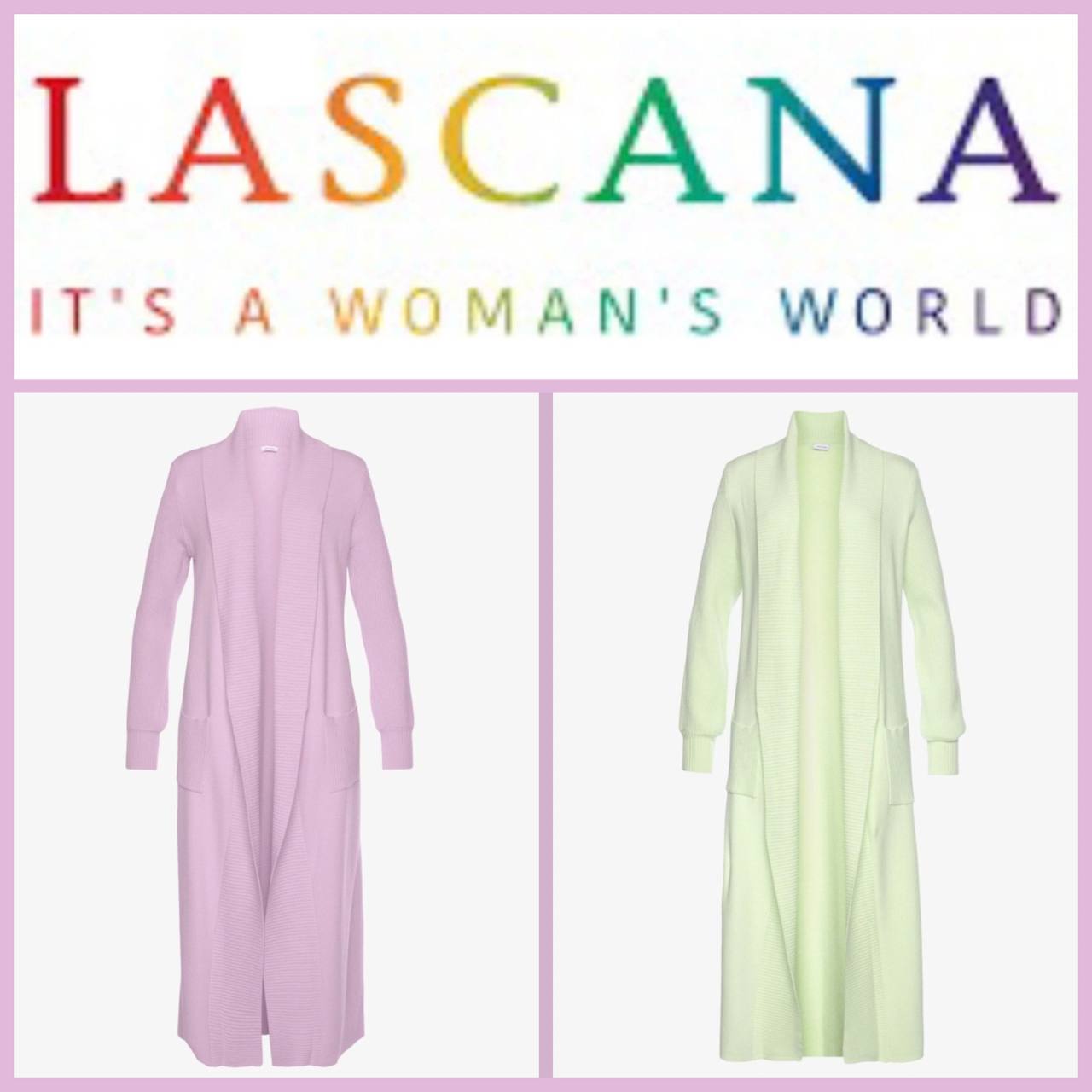 020081  Manteau-cardigan pour femmes par Lascana