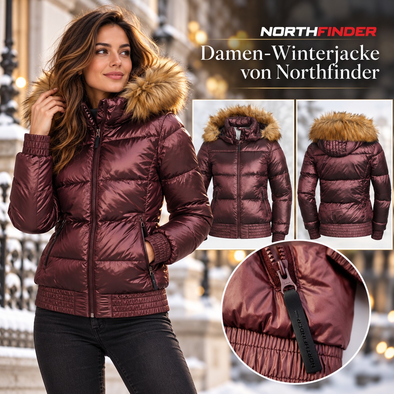 050106 Veste d'hiver pour femmes de Northfinder