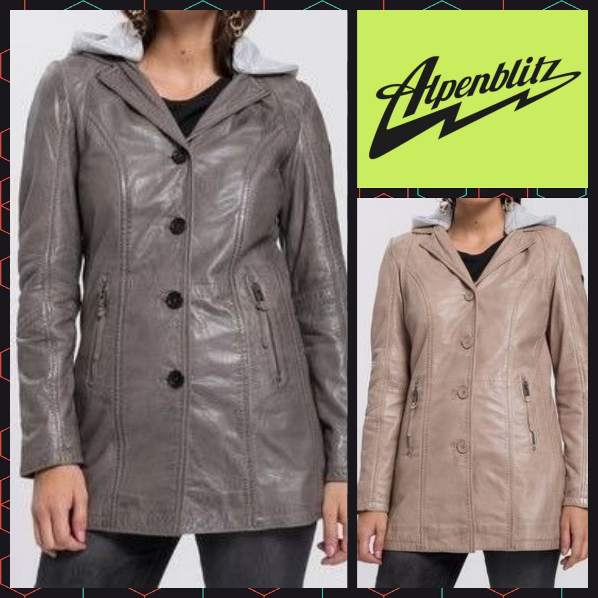Women's leather jackets from Alpenblitz