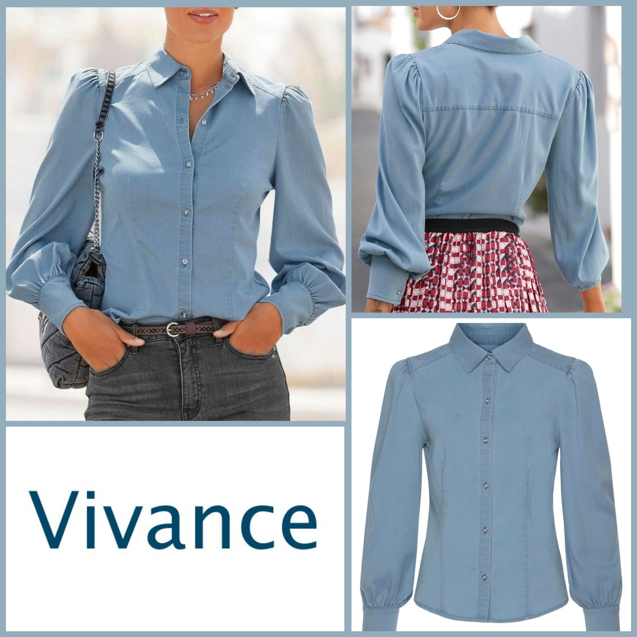 Женская рубашка от Vivance 