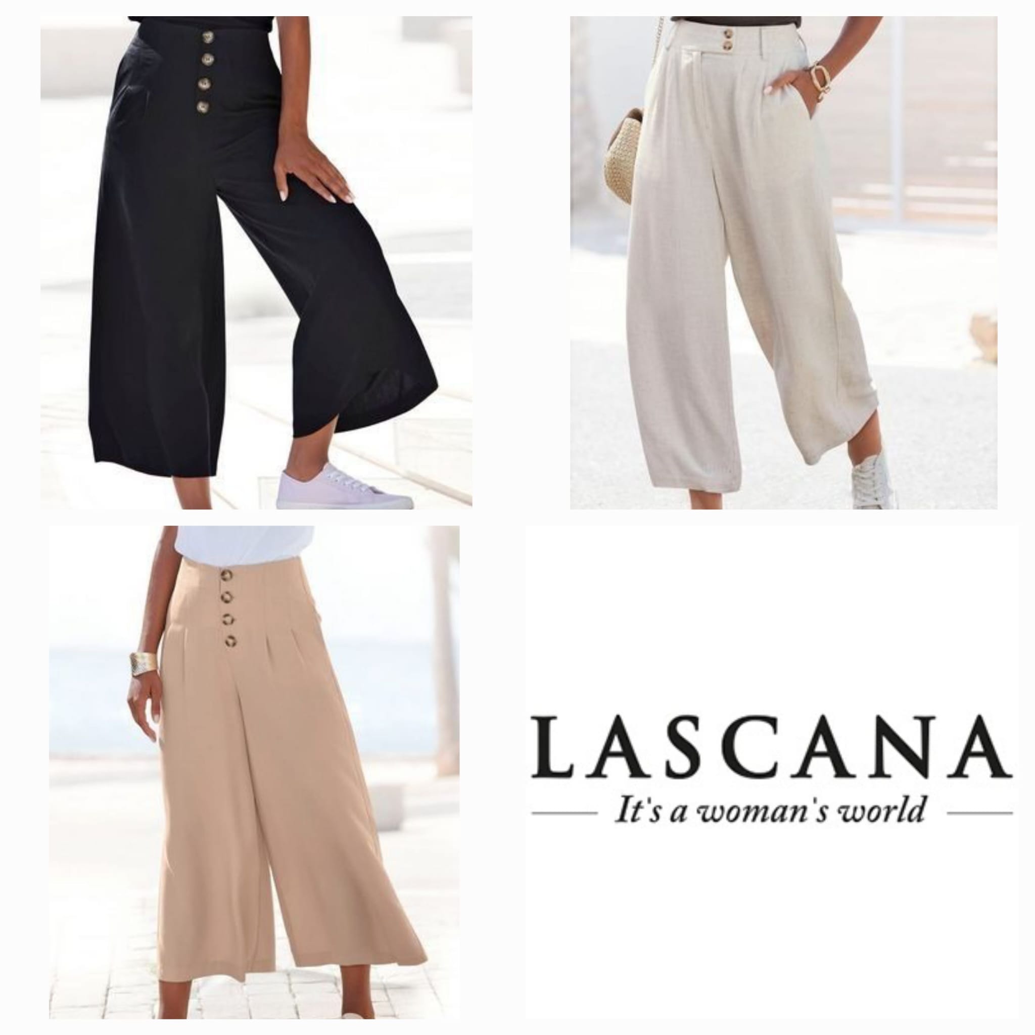Женские брюки-кюлоты от Lascana