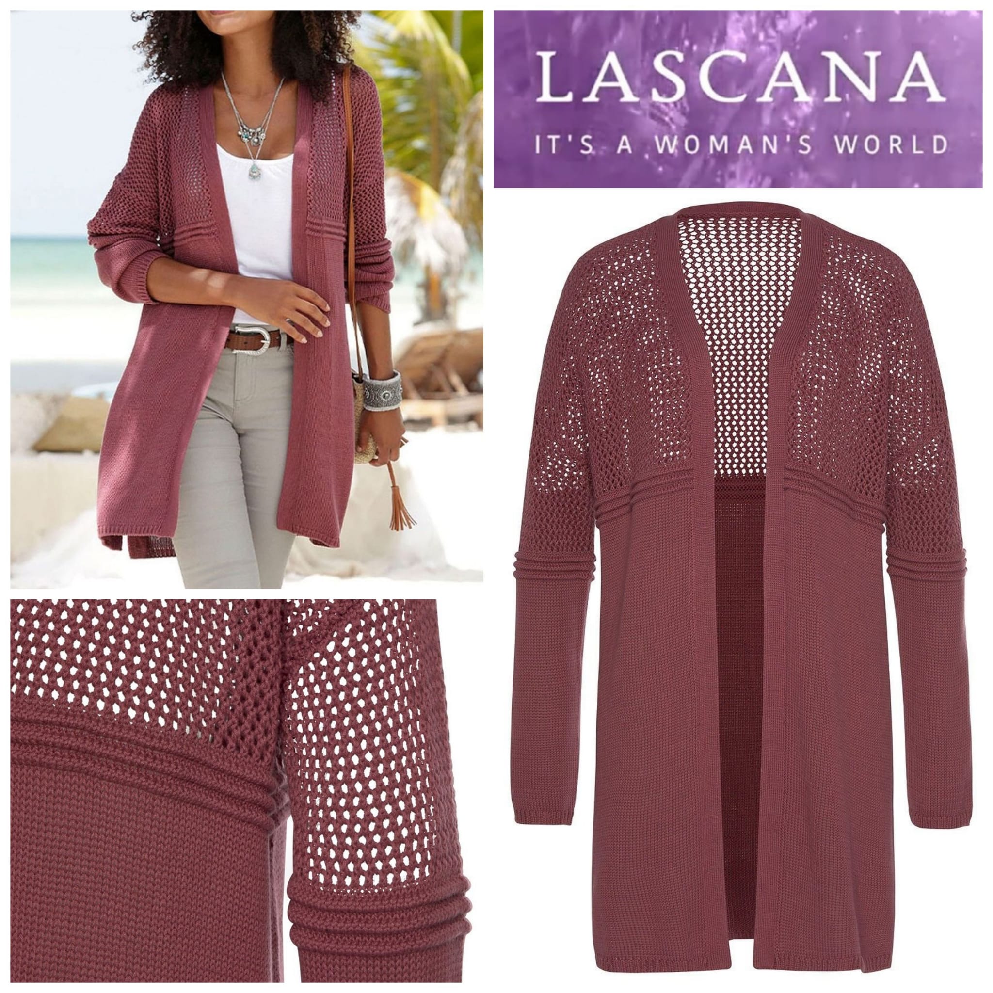 Women's lightweight cardigan from Lascana