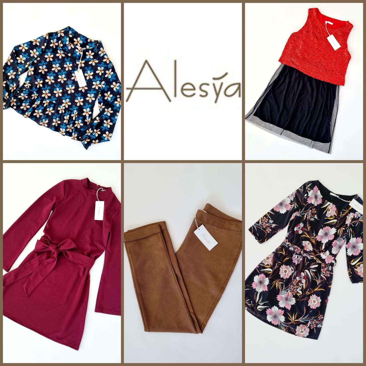020195 Mix of Italian clothes for women by Alesya