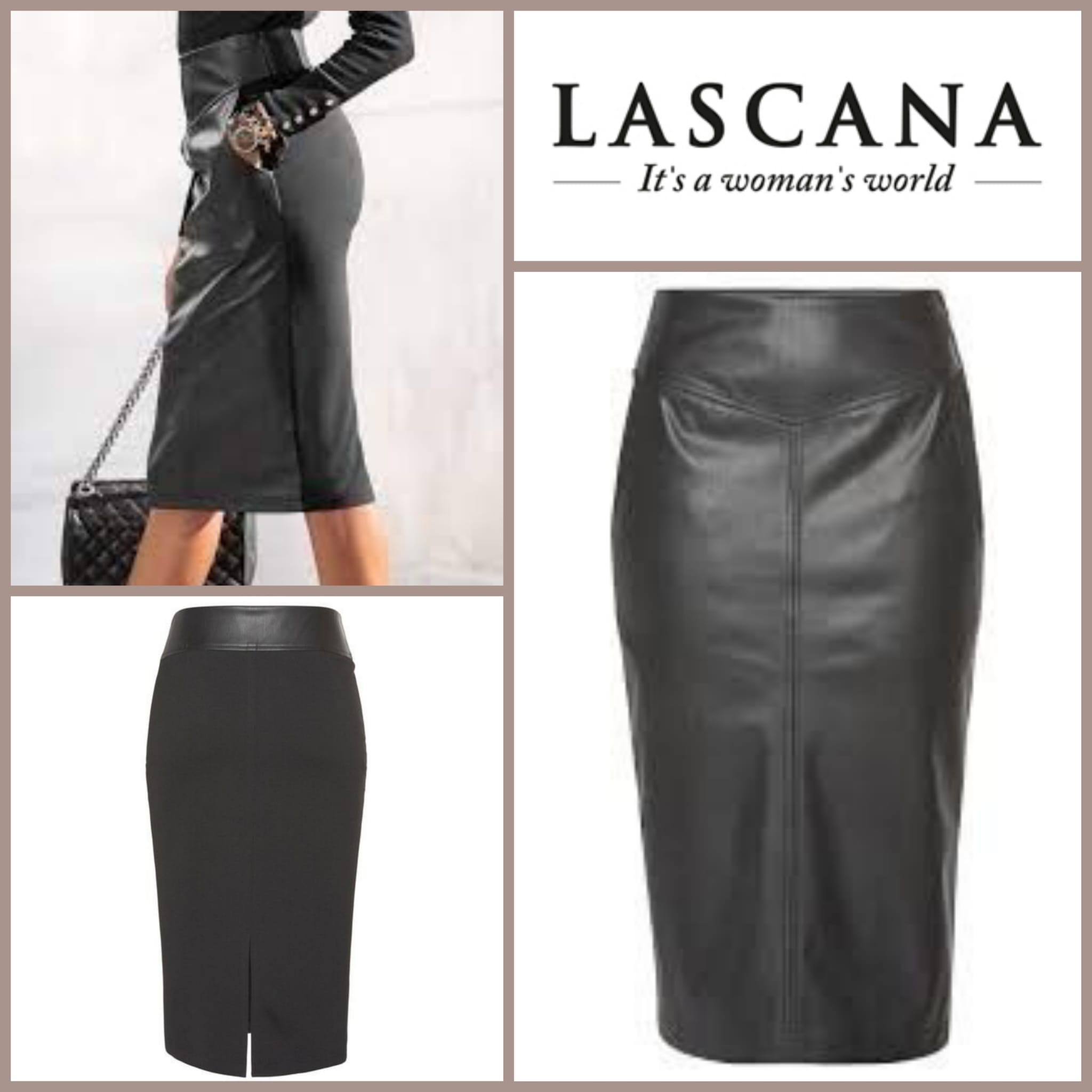 020217 Женская юбка-карандаш Lascana