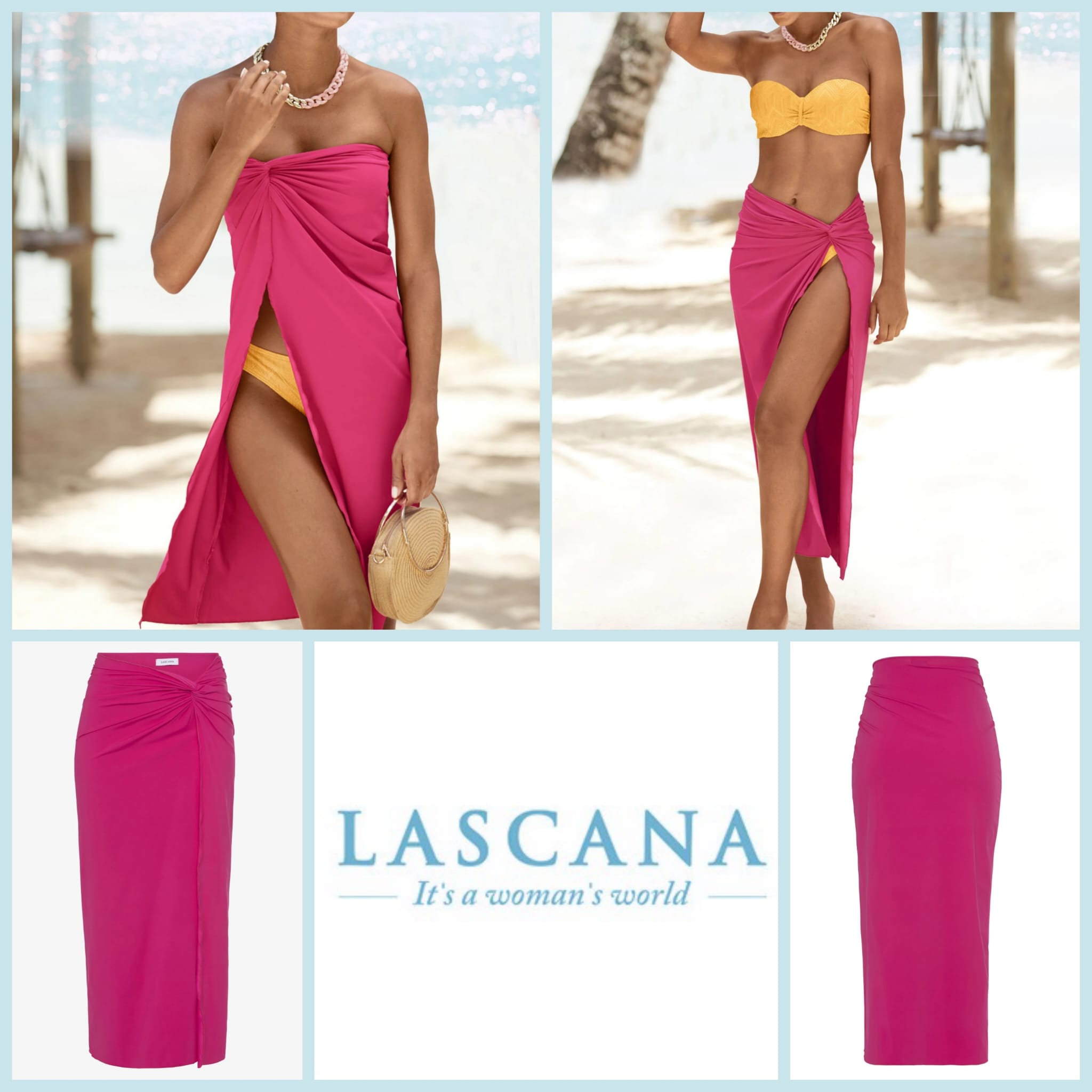 020230 Summer Skirt-Pareo Lascana