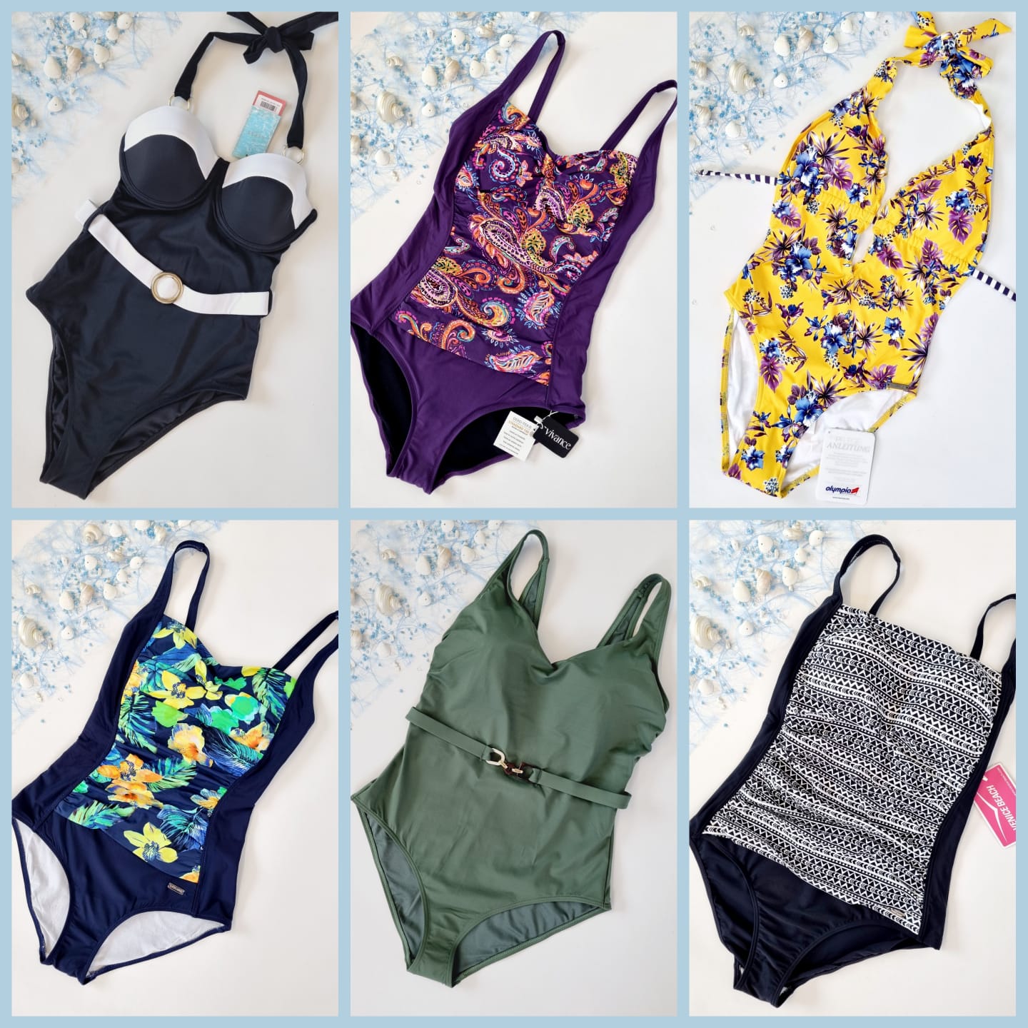 070036 Mix of women's swimming costume