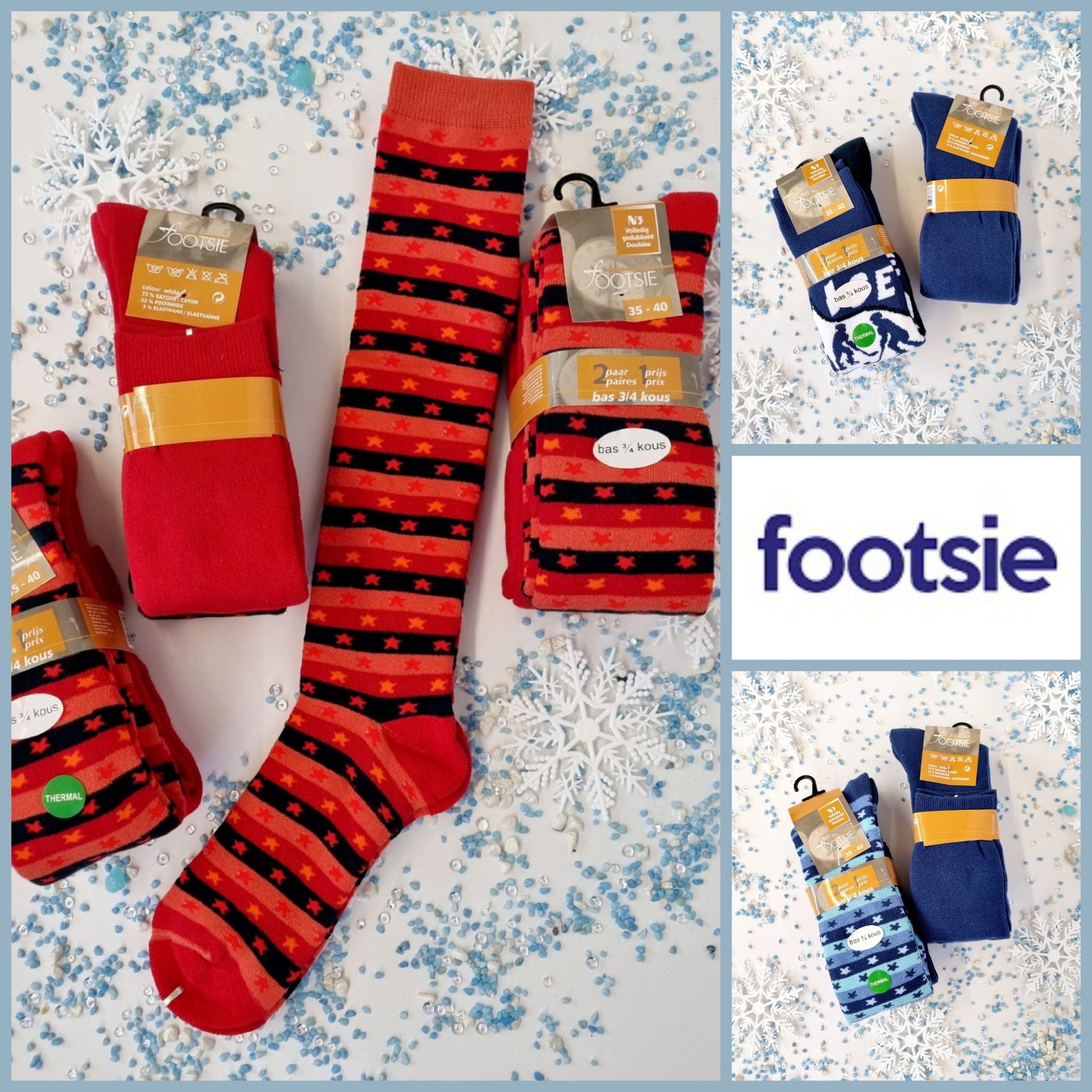 070060 Женские термо-гольфы от Footsie